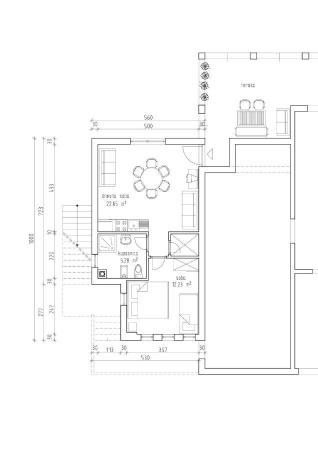 Apartmani Bubnic ウマグ エクステリア 写真
